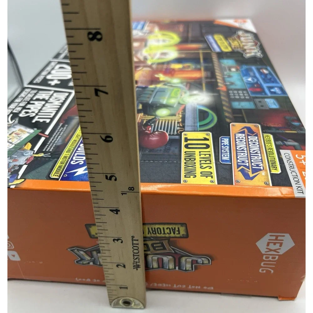 HEXBUG Junk Bots Factory Collection Rev's Secret Headquarters 200+ Pieces Set